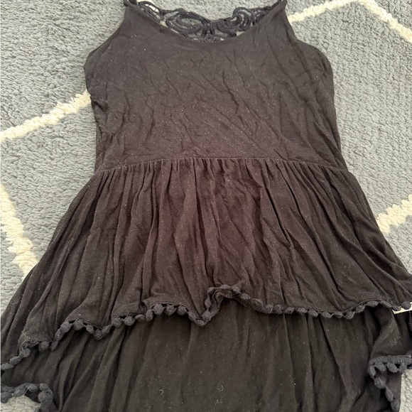 Monteau Black Lace Detail Tank - Picture 4 of 6